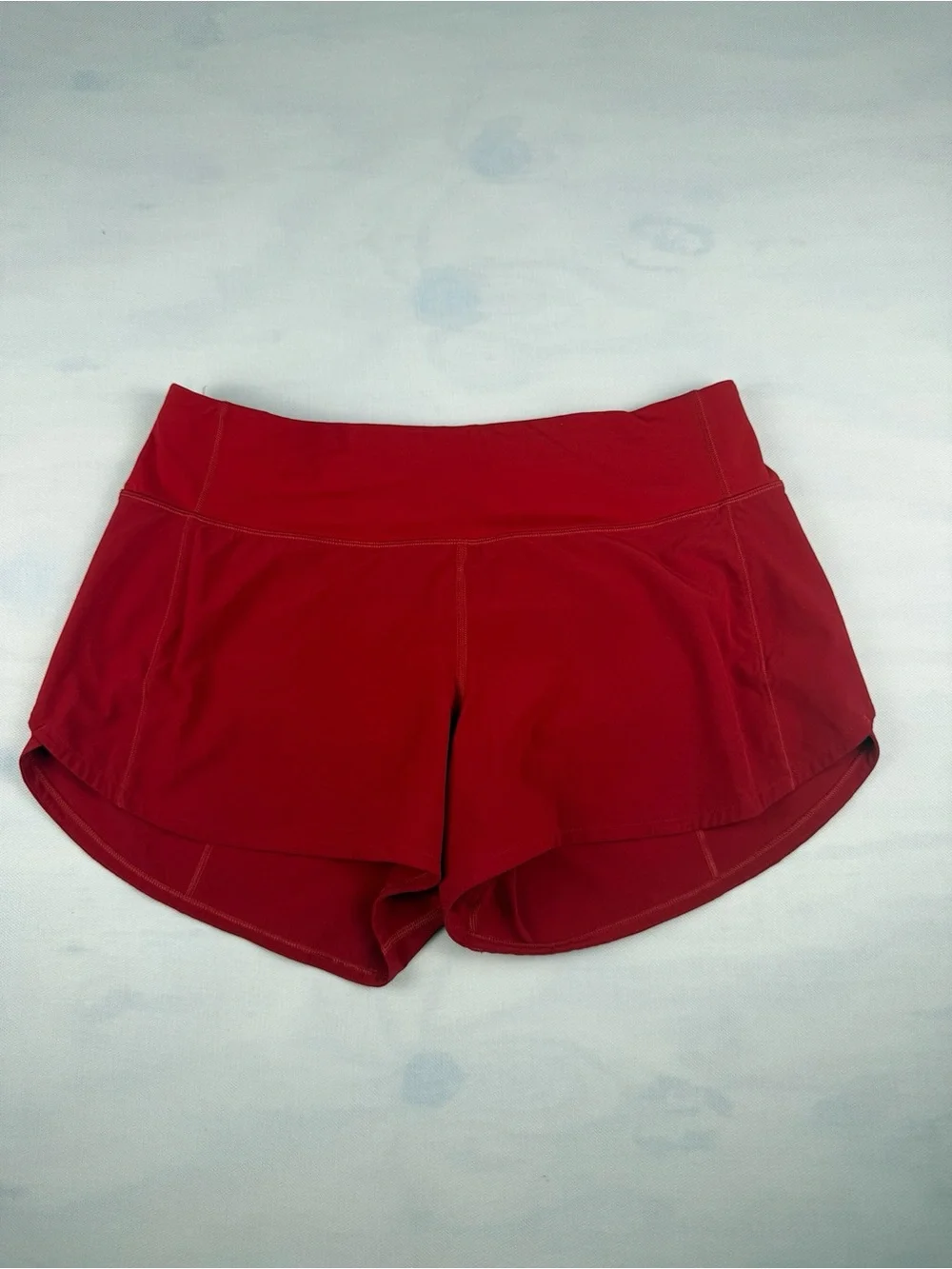 🌟 Lululemon Speed Up Mid-Rise Lined Short 2.5” - Dark Red - Size 8 ❤️